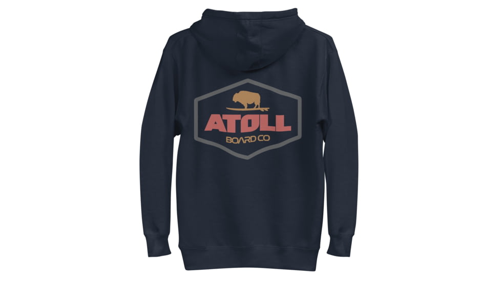 Atoll Board Co Unisex Hoodie with Atoll Dimond Graphic - Navy Blazer, XL - Navy Blazer,XL, 637BCFDBC6553Navy-Blazer-XL