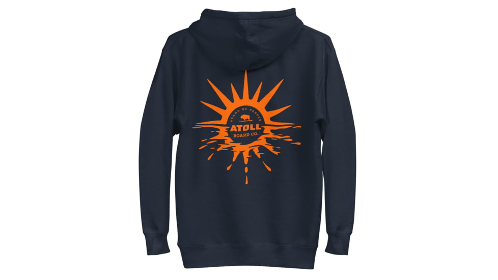 Atoll Board Co Unisex Hoodie with Atoll Horizon Sunset Graphic - Navy Blazer, 2XL - Navy Blazer,2XL, 64518EF345044Navy-Blazer-2XL