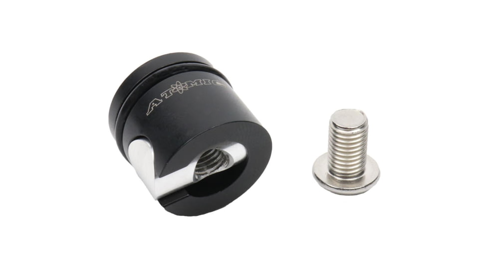 Atomic Rods Quick Disconnect, Straight, Black 87578