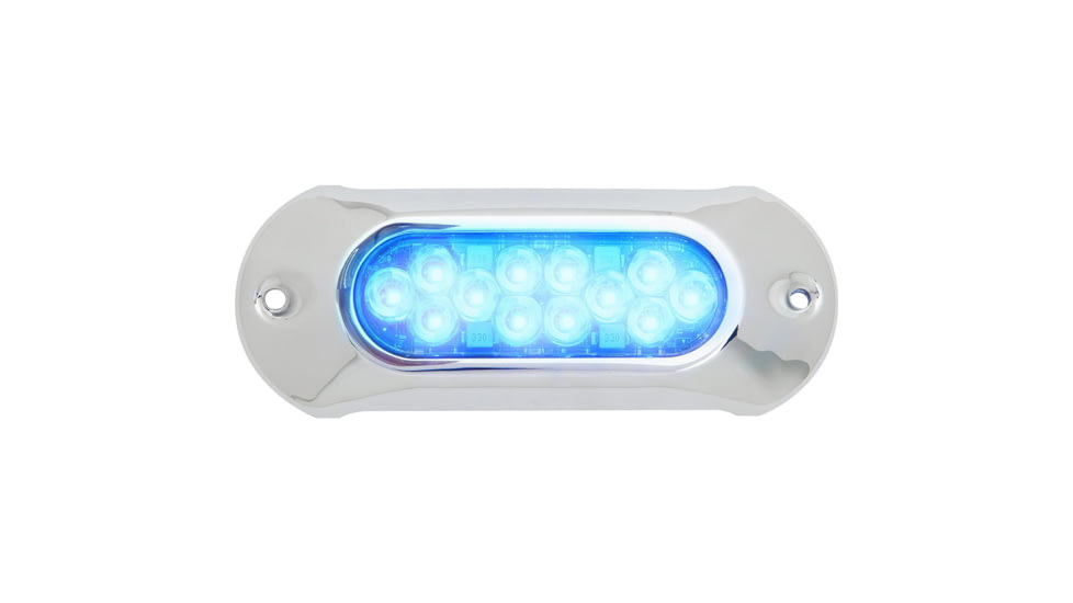Attwood Marine LightArmor HPX Underwater LED Light, 12 LED, Blue, 66UW12B-7