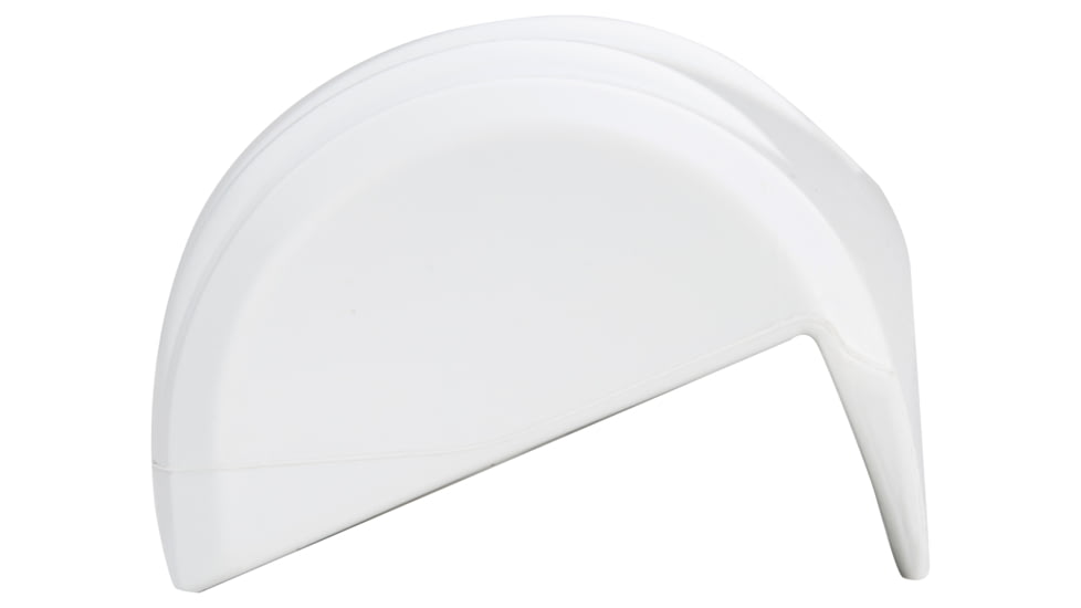 Attwood Marine Softside Dock Fender, Straight Edge 18in x 3in, White, 93532-1