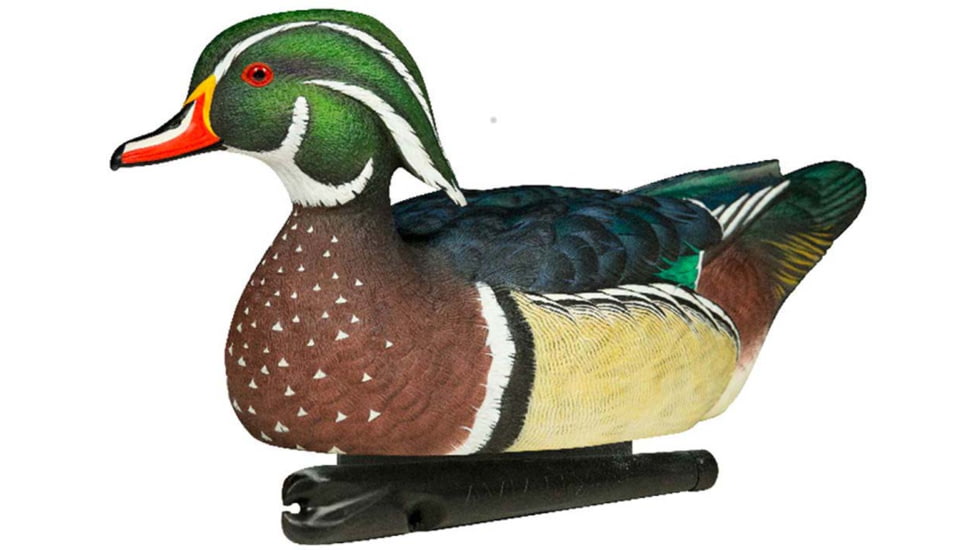 Avian X Top Flight Duck Decoy, Wood Duck Floater 6 pk., 8083, AVX-AVX8083