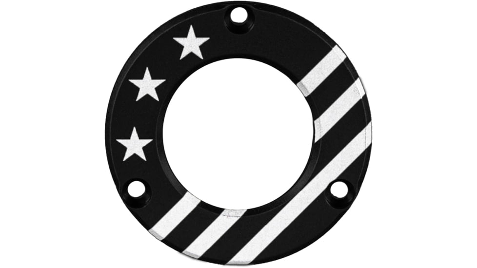 Axcel Driver Hubcap Black w/Engraving Made In USA/Patriotic Theme, 1502883