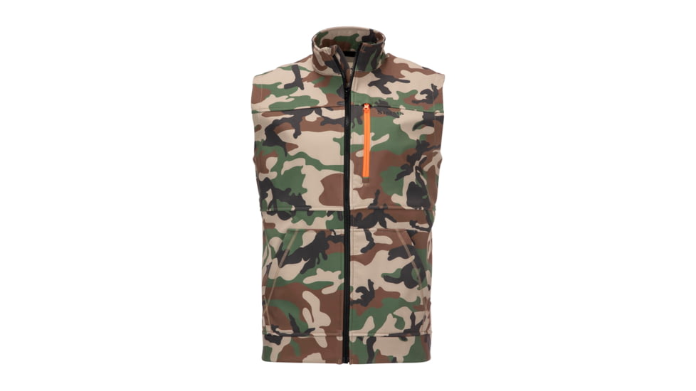 Simms Fishing Products Ms Rogue Vest 939B3A67, Woodland Camo, S, 12655-569-20