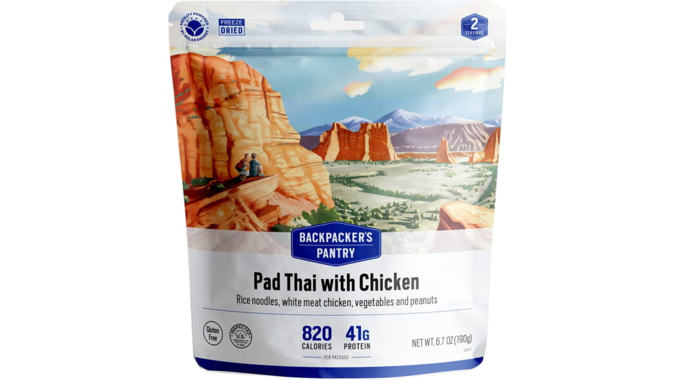 Backpackers Pantry Pad Thai w/Chicken, 2 Servings, 102447