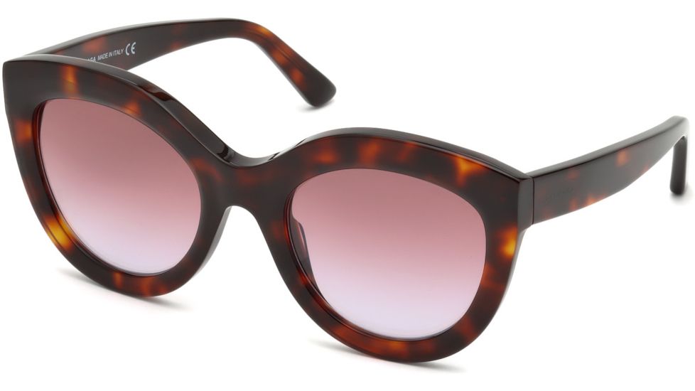 Balenciaga BA0133 Sunglasses - Red Havana Frame Color, Brown Lens Color