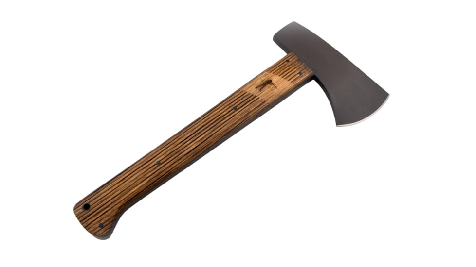 Ball and Buck Winkler Knives Highland Hatchet, 4.8in, 80CrV2 Steel, Laminate Handle, White Oak, One Size, 242181202