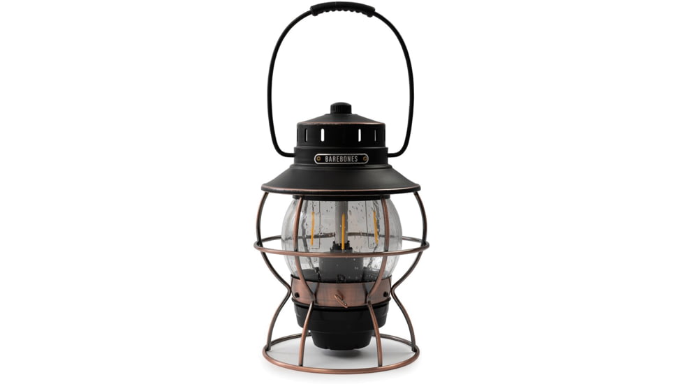 Barebones Railroad Lantern, Antique Bronze, LIV-280