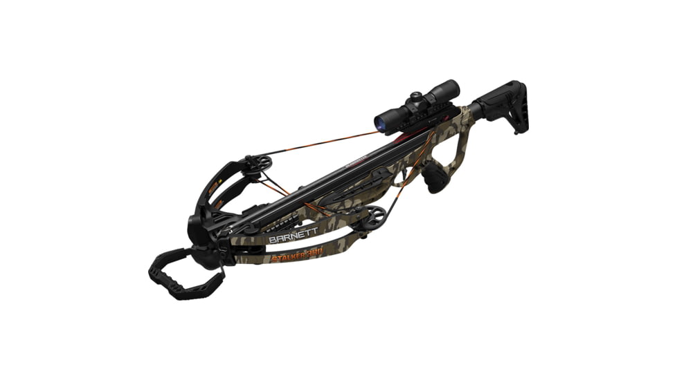 Barnett Crossbows Stalker Crossbow Package, 3lbs, 380 FPS, Mossy Oak Bottomland, BAR78160