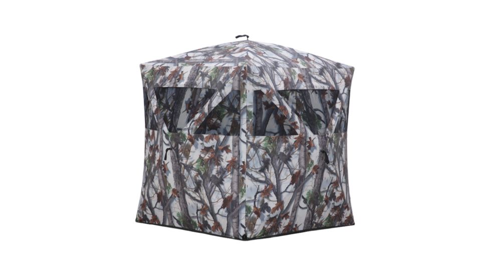 Barronett Blinds Radar 2 Person Hub Blind, BloodTrail Snow Camo, Large RA200BTS