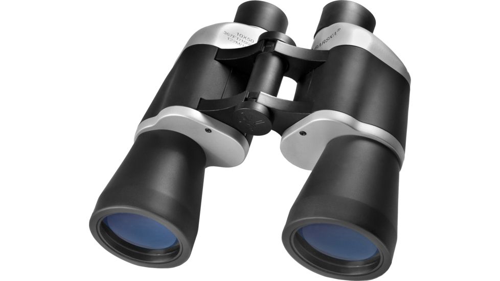 Barska 10x50 Focus Free Porro BK-7 Prism Fully Coated Binoculars, Gray/Black - AB10306