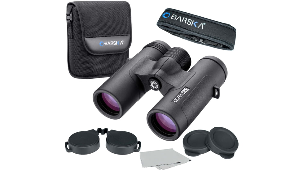 Barska 8x32mm WP Level ED Binoculars, Black, AB12990
