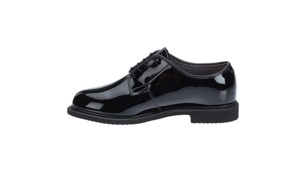 Bates Footwear Bates Lites High Gloss Oxford Boots - Mens, Black, 12.0 Medium, E00942-12.0 d