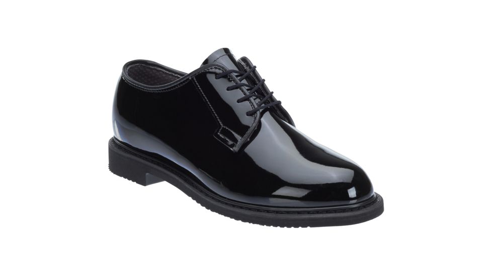 Bates Footwear Bates Lites High Gloss Oxford Boots - Mens, Black, 12.0 Medium, E00942-12.0 d