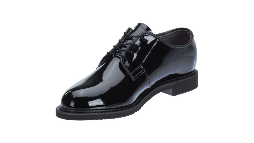 Bates Footwear Bates Lites High Gloss Oxford Boots - Mens, Black, 12.0 Medium, E00942-12.0 d