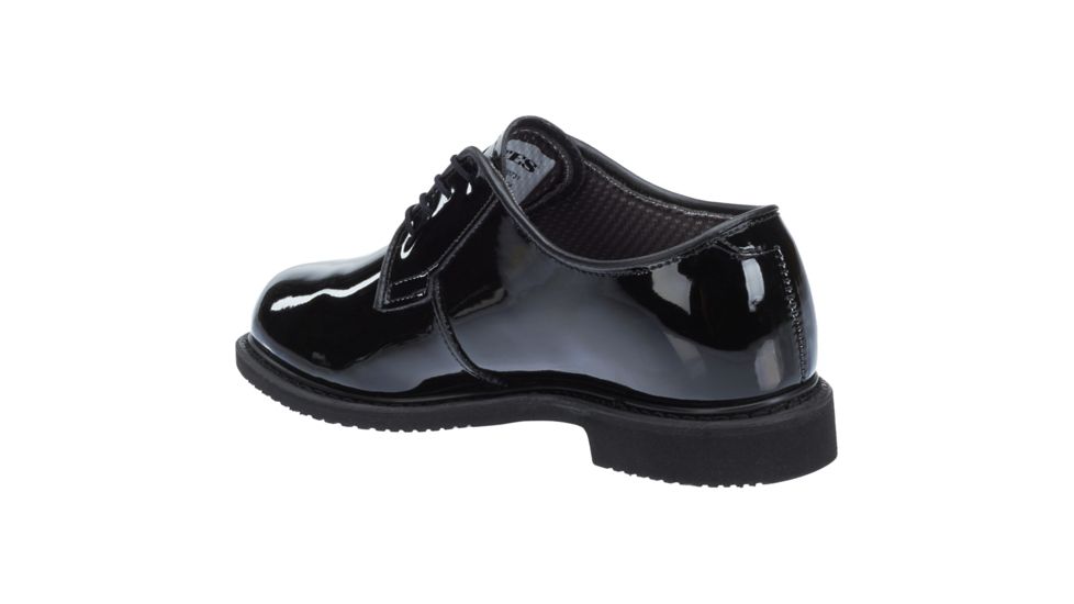 Bates Footwear Bates Lites High Gloss Oxford Boots - Mens, Black, 12.0 Medium, E00942-12.0 d