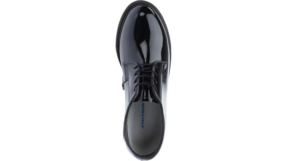 Bates Footwear Bates Lites High Gloss Oxford Boots - Mens, Black, 12.0 Medium, E00942-12.0 d