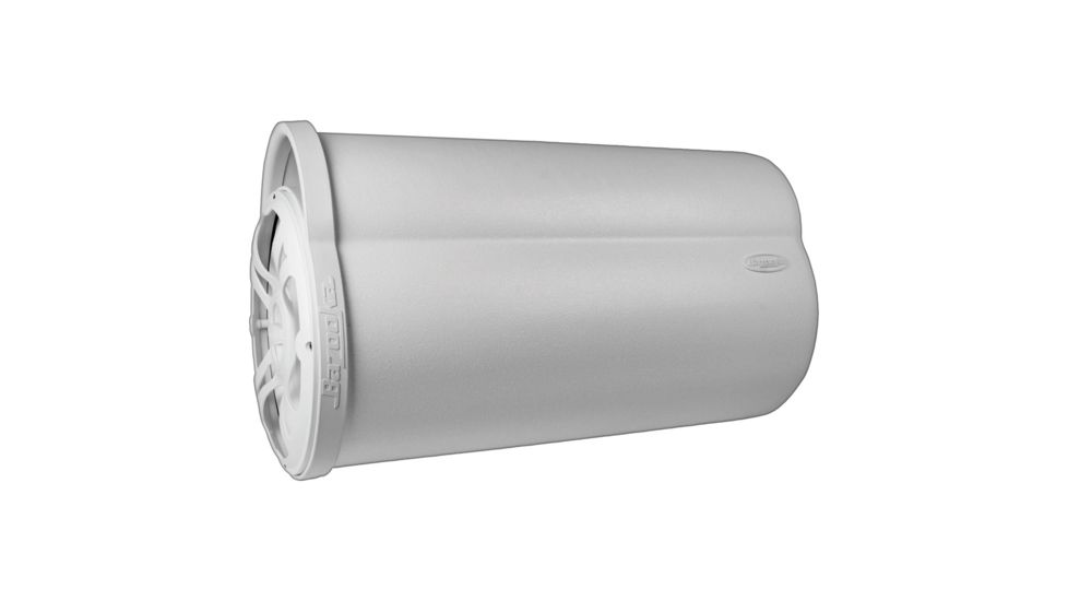 BAZOOKA Marine BT Series 8in Bass Tube with 100W Amp and 8in Waterproof Woofer, White MBTA8100