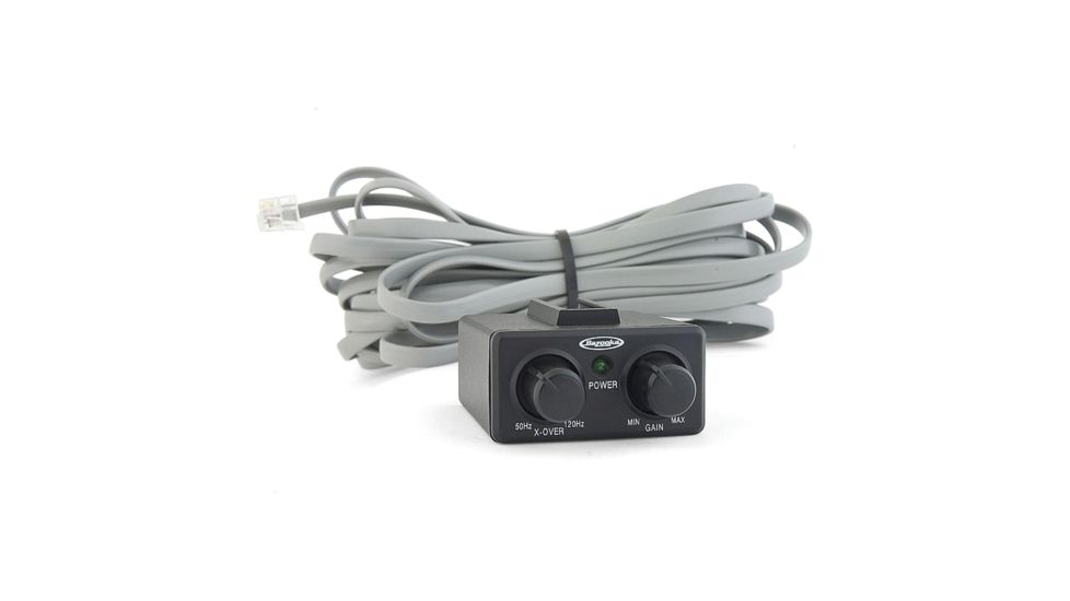 BAZOOKA Remote Control Module for BTA Series Amplified Bass Tubes 250D, Black RBCM250D