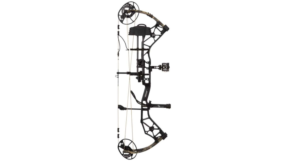 Bear Archery Alaskan XT RTH Package Bow, 60 lbs, Right Hand, Throwback Black, AV46A73186R