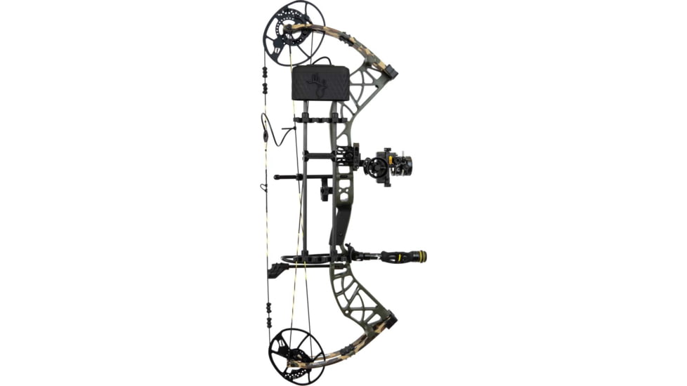 Bear Archery THP Adapt 2+ HP RTH Package Bow 55-70lb RH, Throwback Green, BEA2258