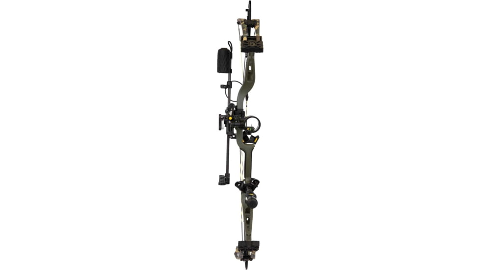 Bear Archery THP Adapt 2+ HP RTH Package Bow 55-70lb RH, Throwback Green, BEA2258