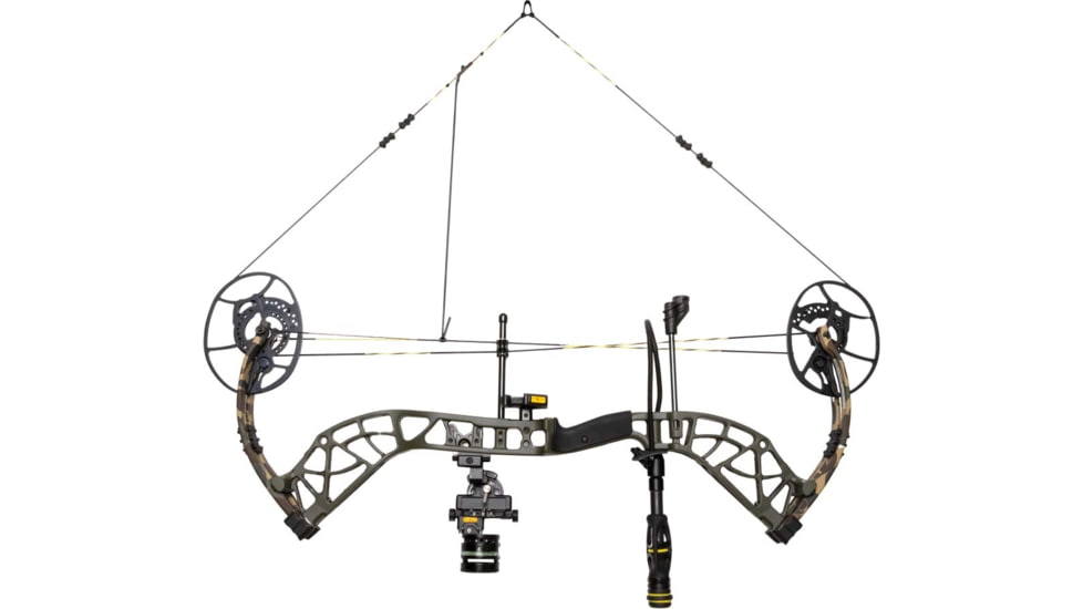 Bear Archery THP Adapt 2+ HP RTH Package Bow 55-70lb RH, Throwback Green, BEA2258