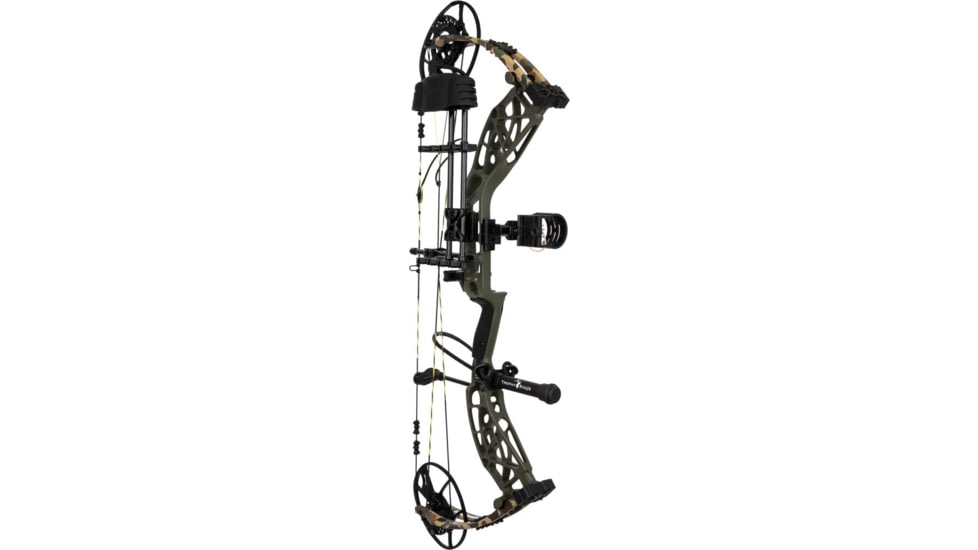 Bear Archery THP Adapt 2 HP RTH Package Bow 45-60lb LH, Throwback Green, BEA2268