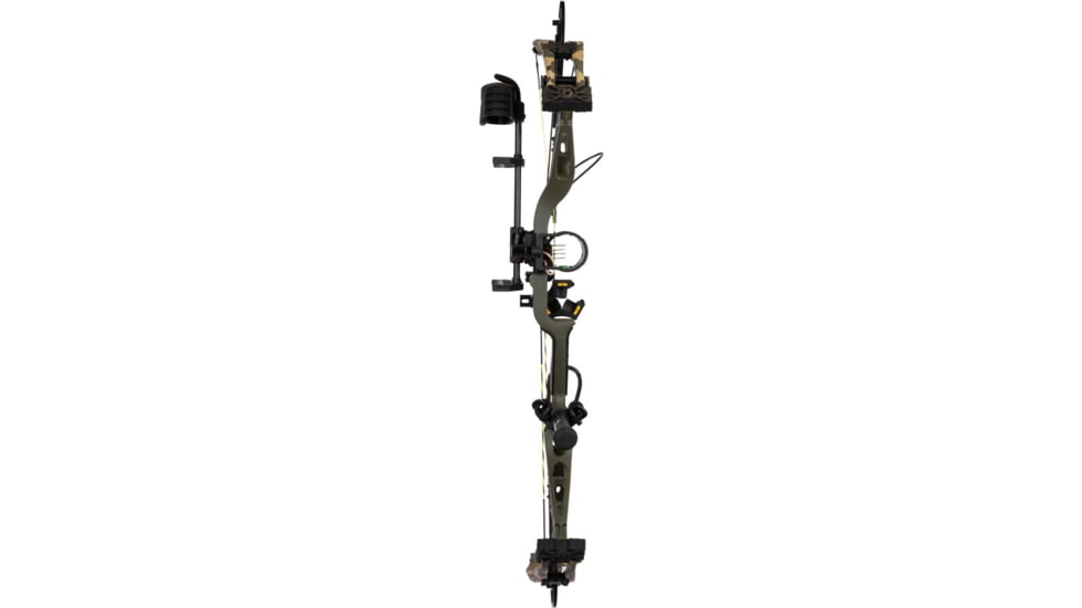 Bear Archery THP Adapt 2 HP RTH Package Bow 45-60lb LH, Throwback Green, BEA2268