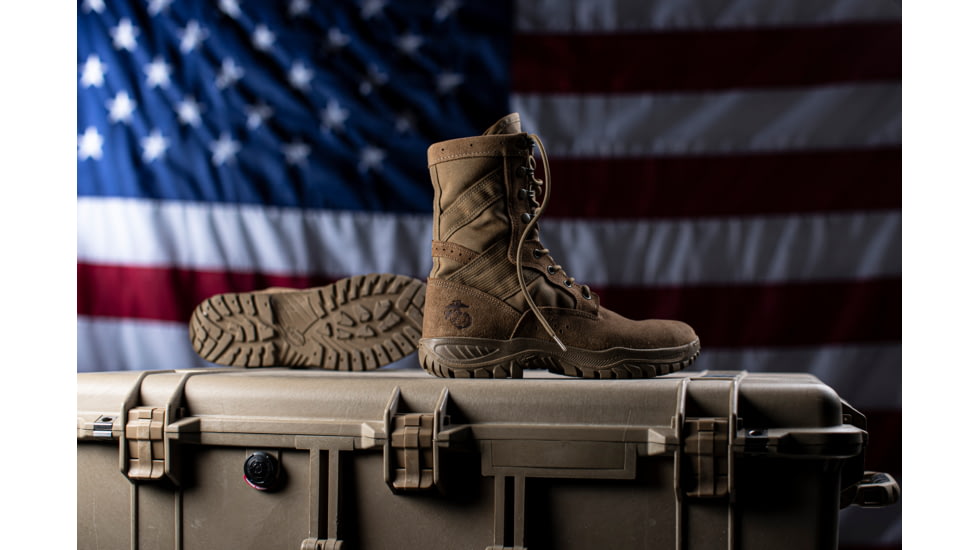 Belleville 520 Moto Ultra Light Assault EGA Boot - Mens, Coyote, 4.5 US, Regular, 520MOTO 045R
