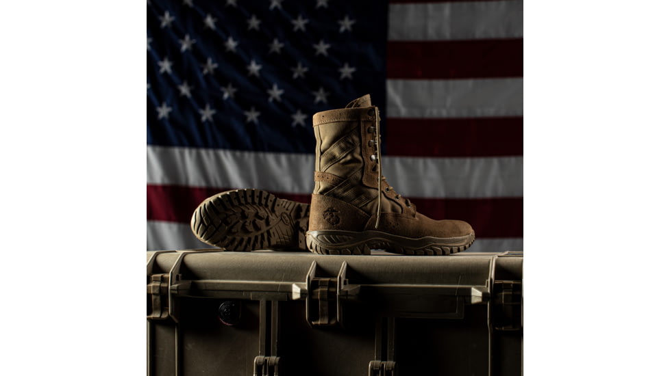 Belleville 520 Moto Ultra Light Assault EGA Boot - Mens, Coyote, 4.5 US, Regular, 520MOTO 045R