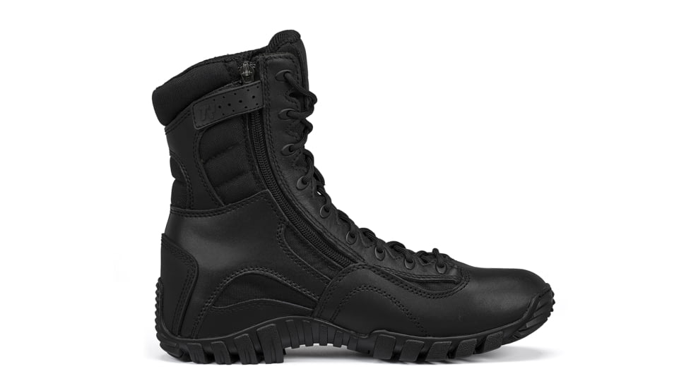 Belleville Hot Weather Lightweight Side-Zip Tactical Boot - Mens, Black, 3.5, Wide, TR960Z 035W