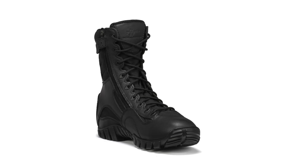 Belleville Hot Weather Lightweight Side-Zip Tactical Boot - Mens, Black, 3.5, Wide, TR960Z 035W