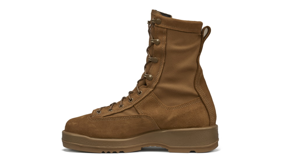 Belleville Hot Weather Steel Toe Flight Boot - Mens, Coyote, 13, Wide, 330COYST 130W