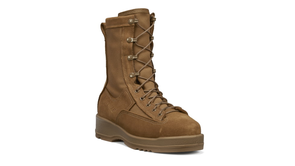 Belleville Hot Weather Steel Toe Flight Boot - Mens, Coyote, 13, Wide, 330COYST 130W