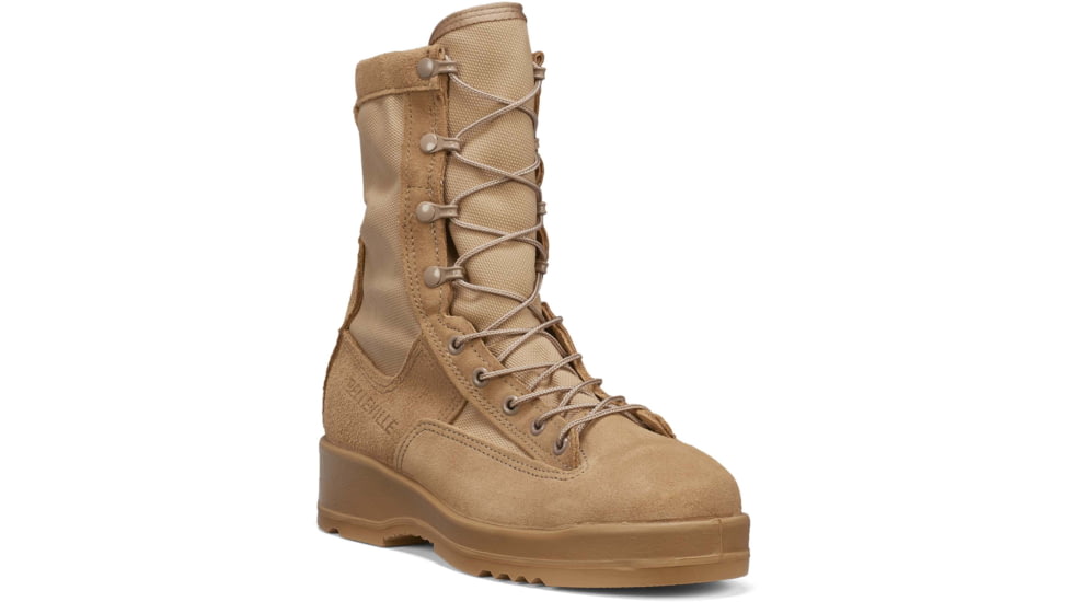 Belleville Hot Weather Steel Toe Flight Boot - Mens, Desert Tan, 5.5, Wide, 330DESST 055W