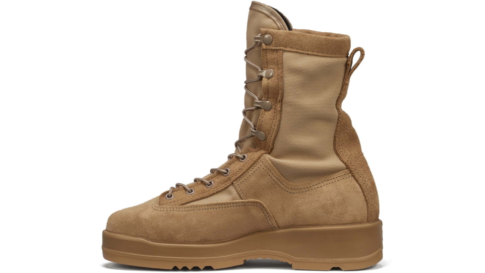 Belleville Hot Weather Steel Toe Flight Boot - Mens, Desert Tan, 5.5, Wide, 330DESST 055W