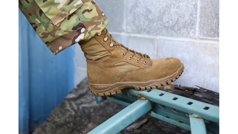 Belleville Hot Weather Tactical Steel Toe Boots - Mens, Coyote, 12, Regular, C312ST 120R