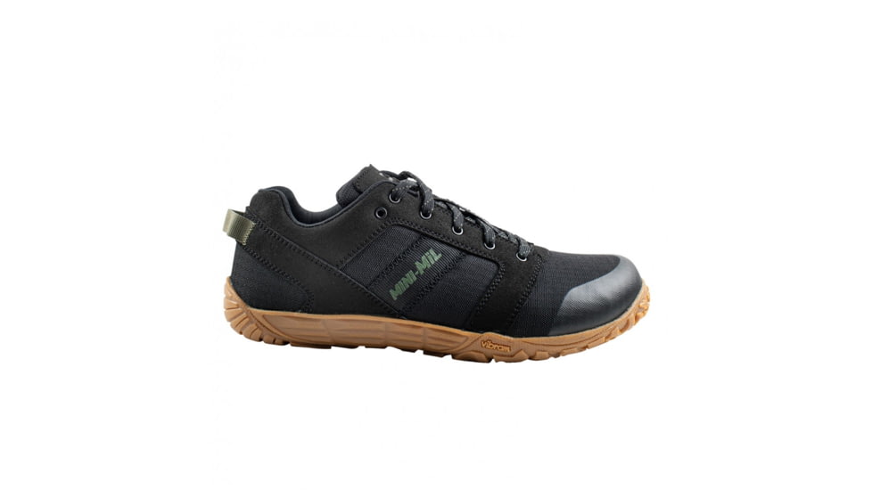 Belleville Low-Cut Mini-Mil Barefoot Activity Shoes w/Gum Outsole - Mens, Black, 7.5 US/Regular, MM002 075R