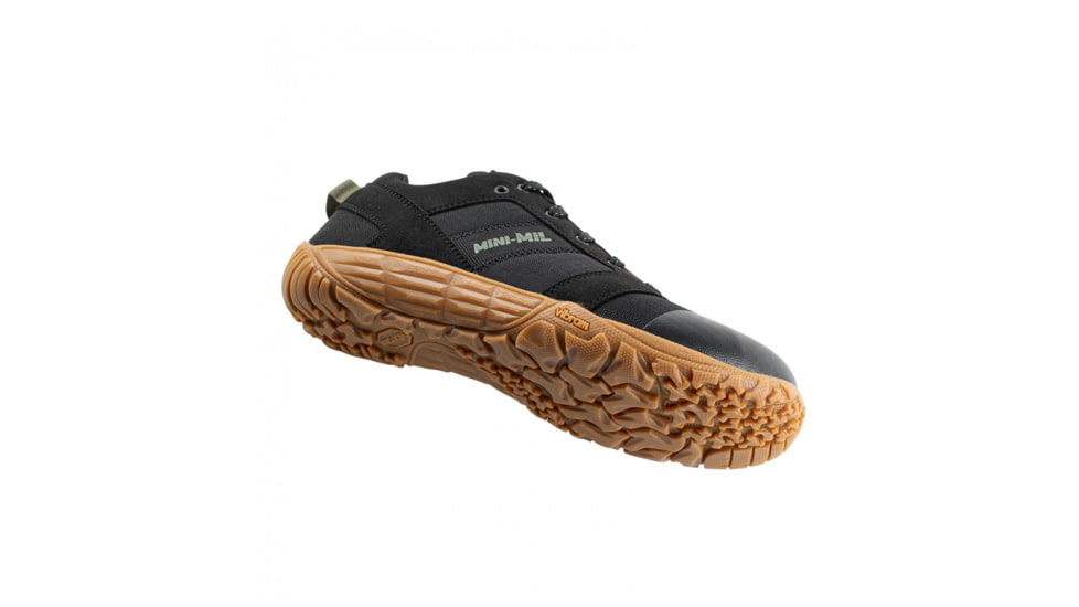 Belleville Low-Cut Mini-Mil Barefoot Activity Shoes w/Gum Outsole - Mens, Black, 7.5 US/Regular, MM002 075R