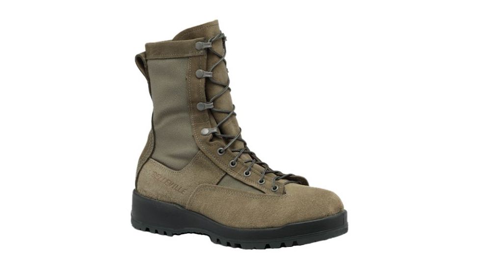 Belleville Mens Waterproof Flight Boot, Sage, 11, Narrow 690V 110N