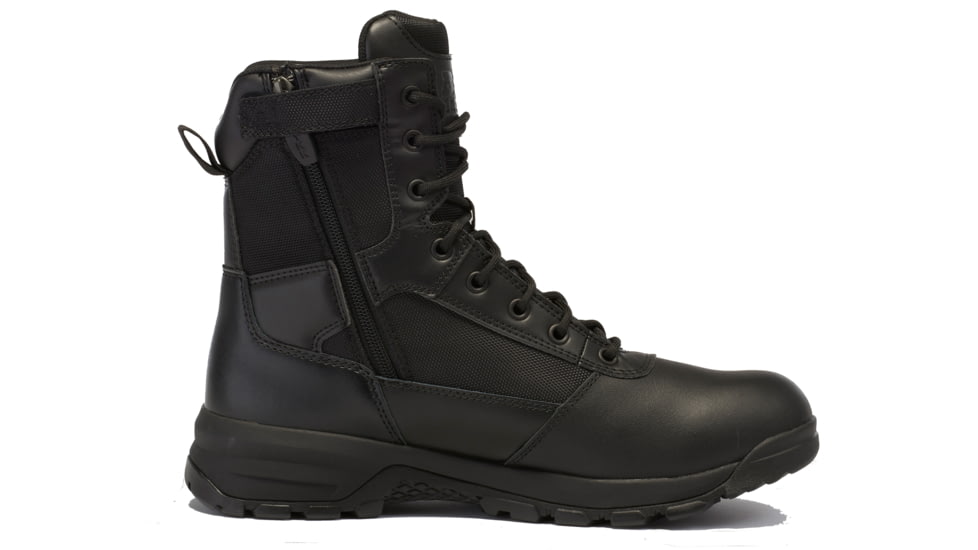 Belleville Spear Point BV918Z 8in Lightweight Side-Zip Tactical Boot - Mens, Black, 14, Wide, BV918Z 140W