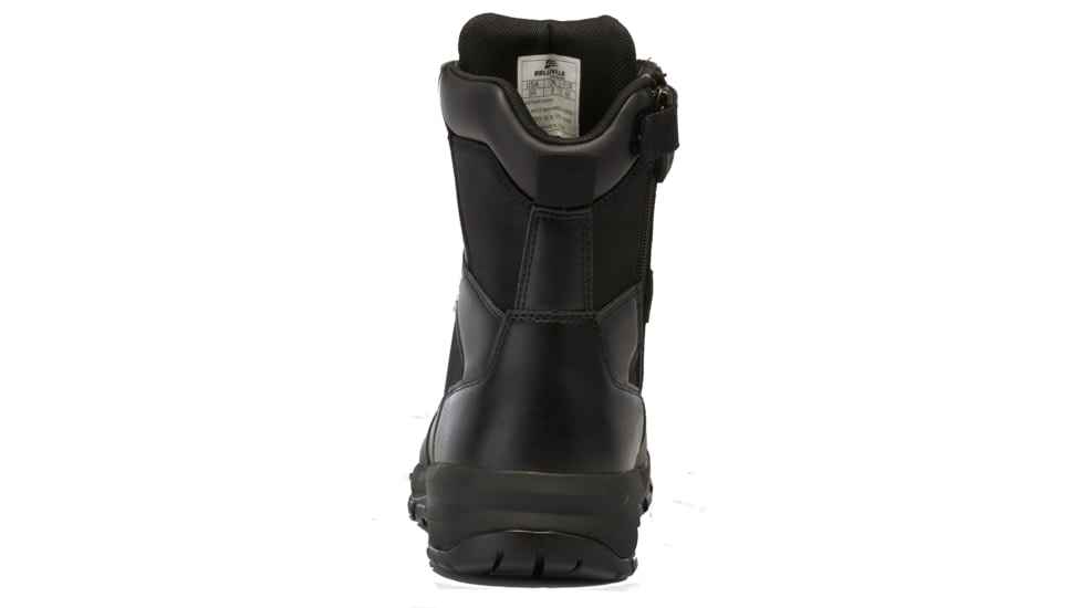 Belleville Spear Point BV918Z 8in Lightweight Side-Zip Tactical Boot - Mens, Black, 14, Wide, BV918Z 140W