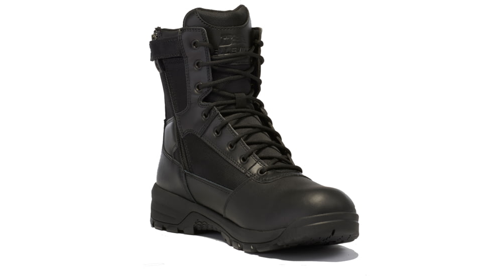 Belleville Spear Point BV918ZWP 8in Lightweight Side-Zip Waterproof Tactical Boot - Mens, Black, 13, Regular, BV918ZWP 130R