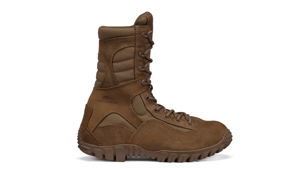 Belleville US Navy Certified Hot Weather Hybrid Steel Toe Assault Boot - Mens, Coyote, 10, Wide, 533ST 100W
