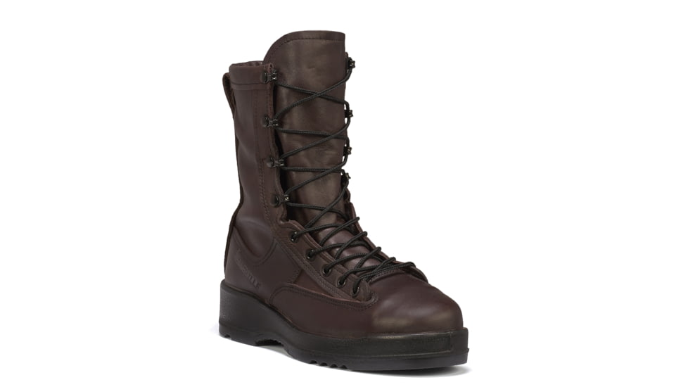 Belleville Wet Weather Steel Toe Flight Boot - Mens, Chocolate Brown, 13, Wide, 330ST 130W