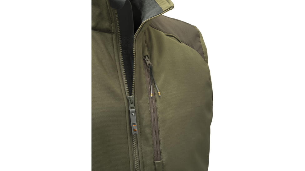 Beretta BUTTE SOFTSHELL VEST BROWN BARK/MOSS LG 340E3FD6