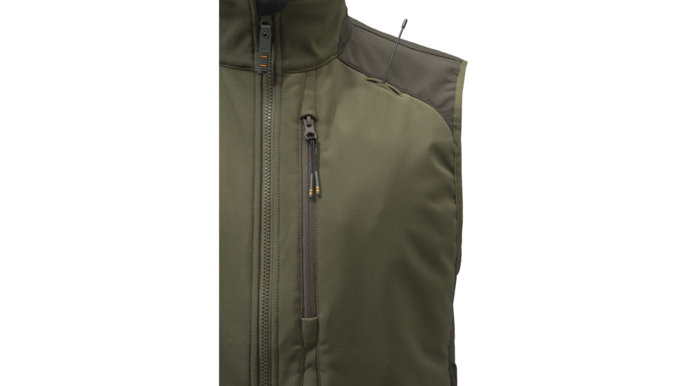 Beretta BUTTE SOFTSHELL VEST BROWN BARK/MOSS LG 340E3FD6