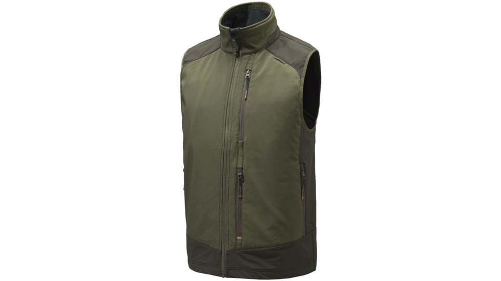 Beretta BUTTE SOFTSHELL VEST BROWN BARK/MOSS LG 340E3FD6