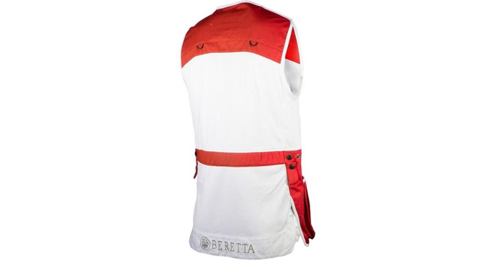 Beretta Competition Shooting Vest,Tango Red,XL GT112T11300321XL